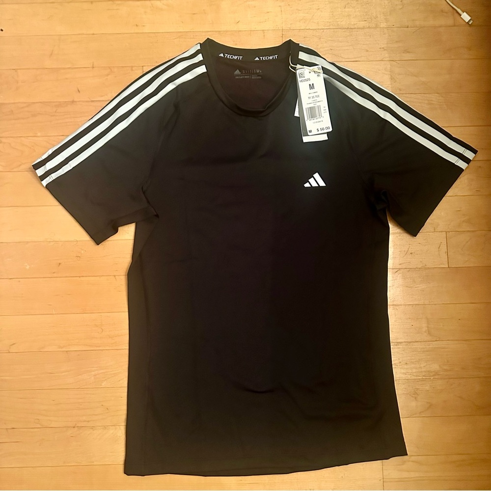 Adidas Black Training T-Shirt